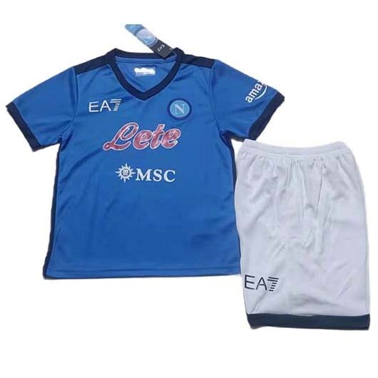 Camiseta Napoli Replica Primera Ropa Niño 2021/22